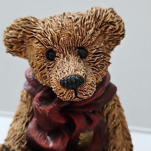 Boyds Bears And Friends 6E/198 & 7E/160 You Belong To Me 2 Bear Set Red Scarf - Picture 15 of 16
